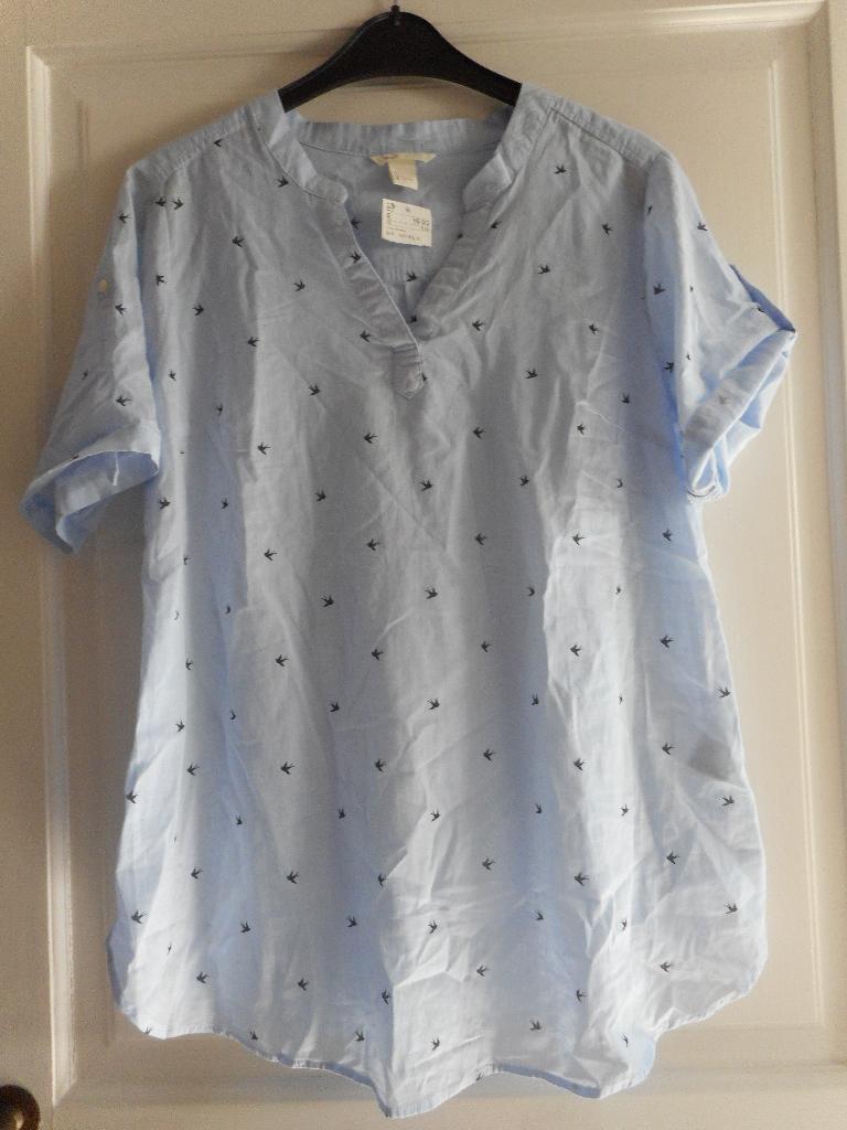 ZWANGERSCHAPSBLOES  MT L  NIEUW, Kleding | Dames, Zwangerschapskleding, Blauw, Blouse of Tuniek, Maat 42/44 (L), Nieuw