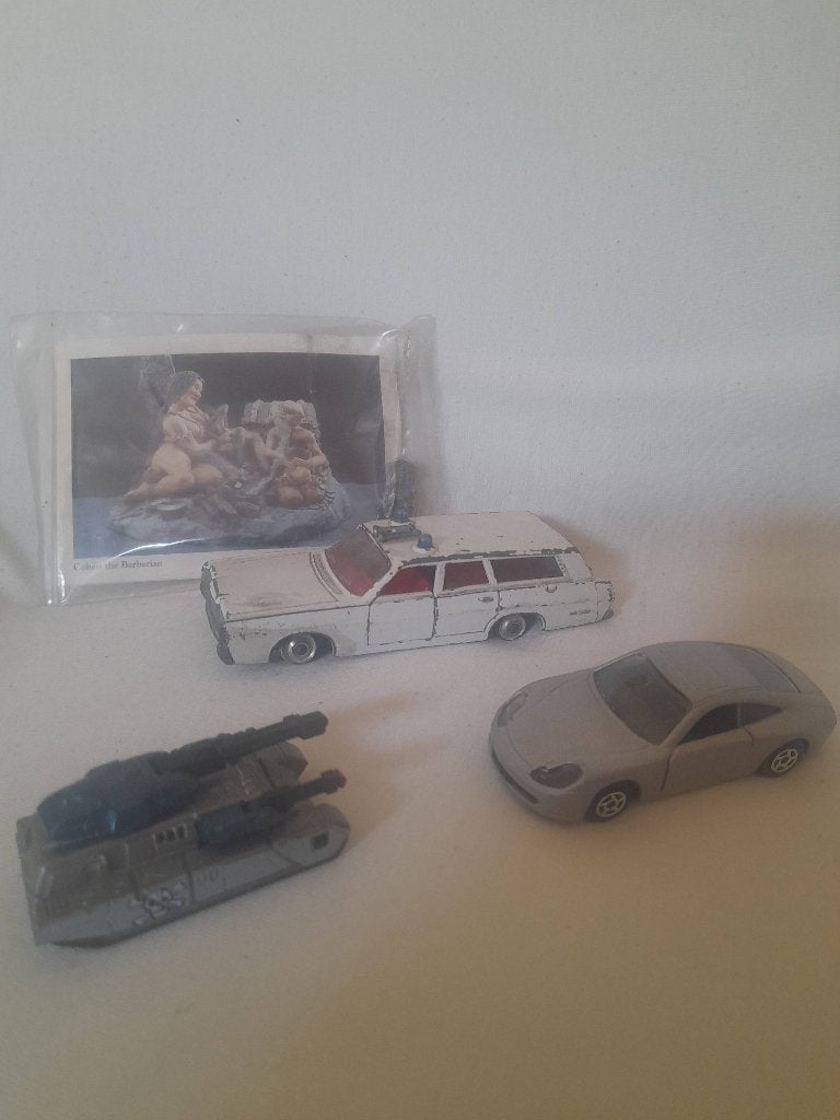 Miniatuurtjes oa porsche,  matchbox police car, Ophalen, Matchbox