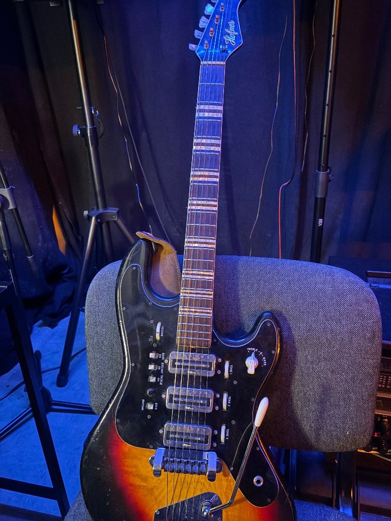 Hofner 176 Galaxie Deluxe, Ophalen, Gebruikt, Solid body, Overige merken