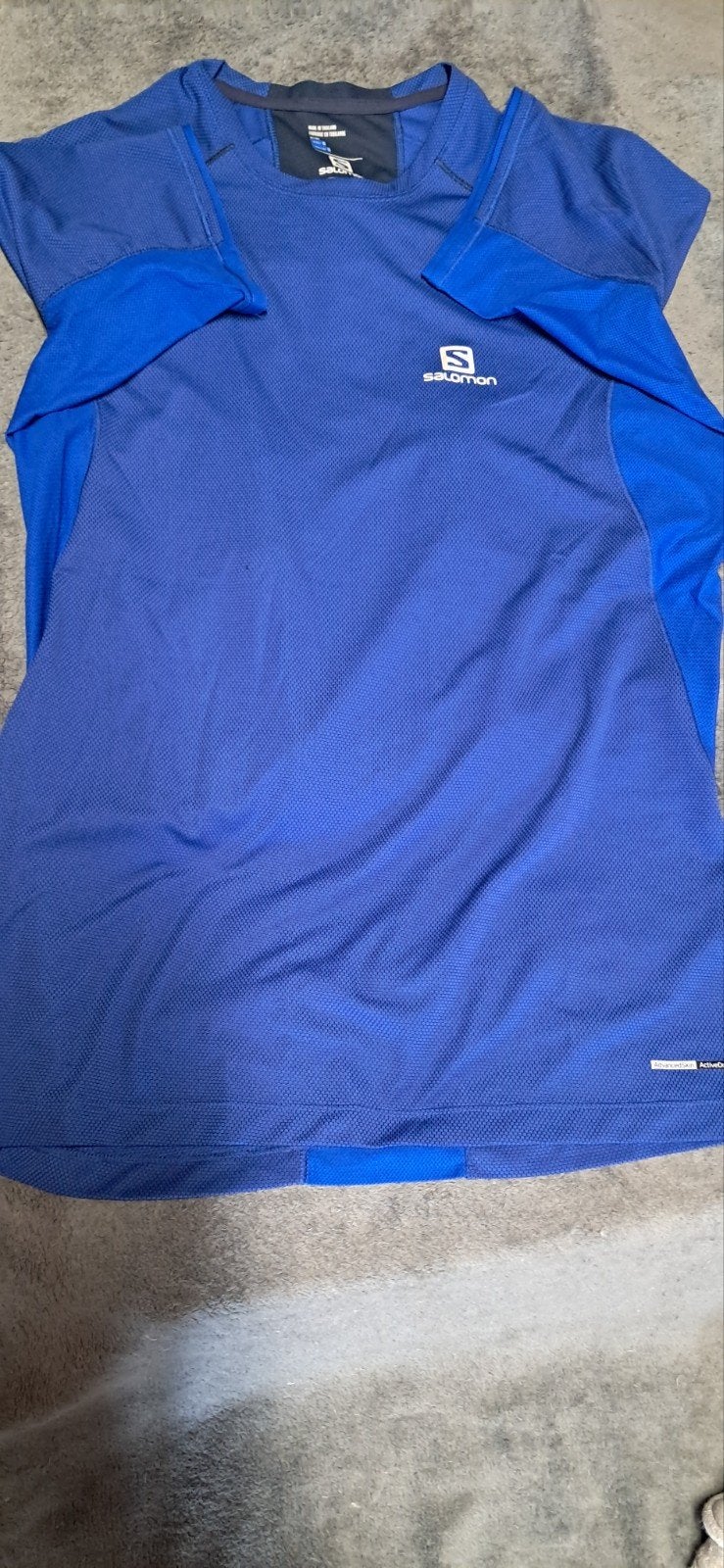 chemise de sport, Neuf, Enlèvement ou Envoi, Course à pied ou Cyclisme, Bleu