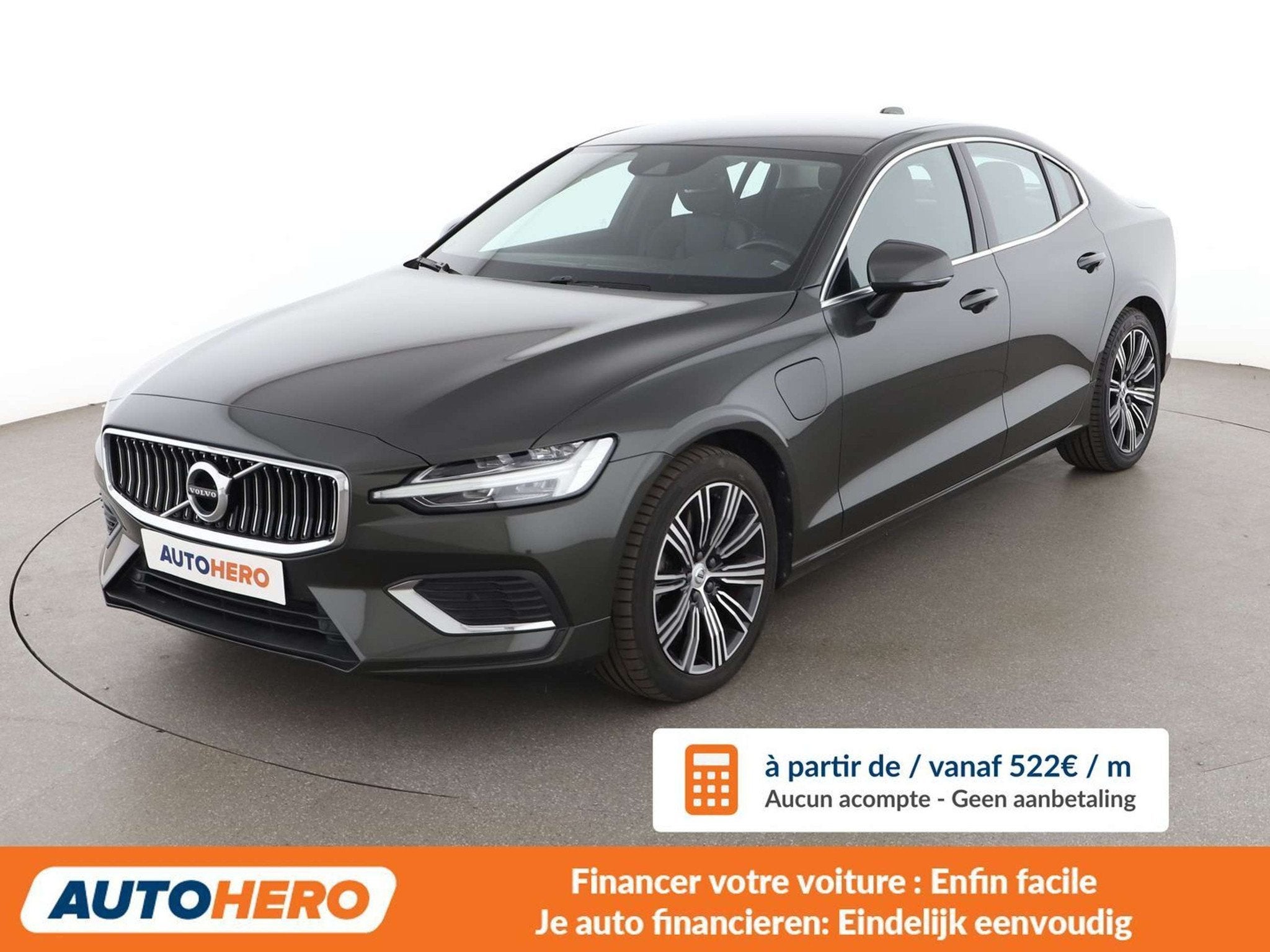 Volvo S60 2.0 T8 Plug-in Hybrid Inscription AWD (bj 2021), Auto's, Automaat, 4 deurs, Gebruikt, 1969 cc