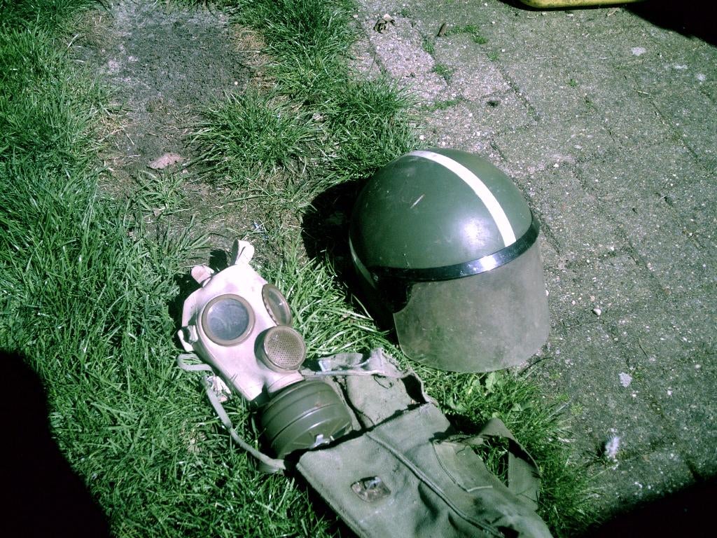 Helm en gasmasker, Ophalen, Landmacht, Overige typen