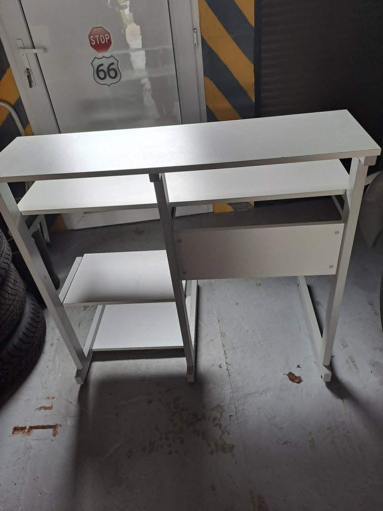 bureau, Avec support écran, Bureau d'ordinateur, Comme neuf, Enlèvement