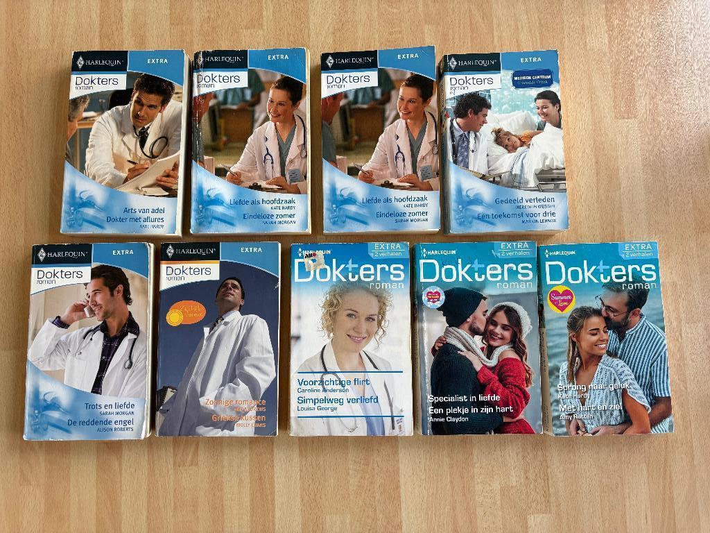 Harlequin doktersroman extra 2 verhalen, Boeken, Ophalen of Verzenden