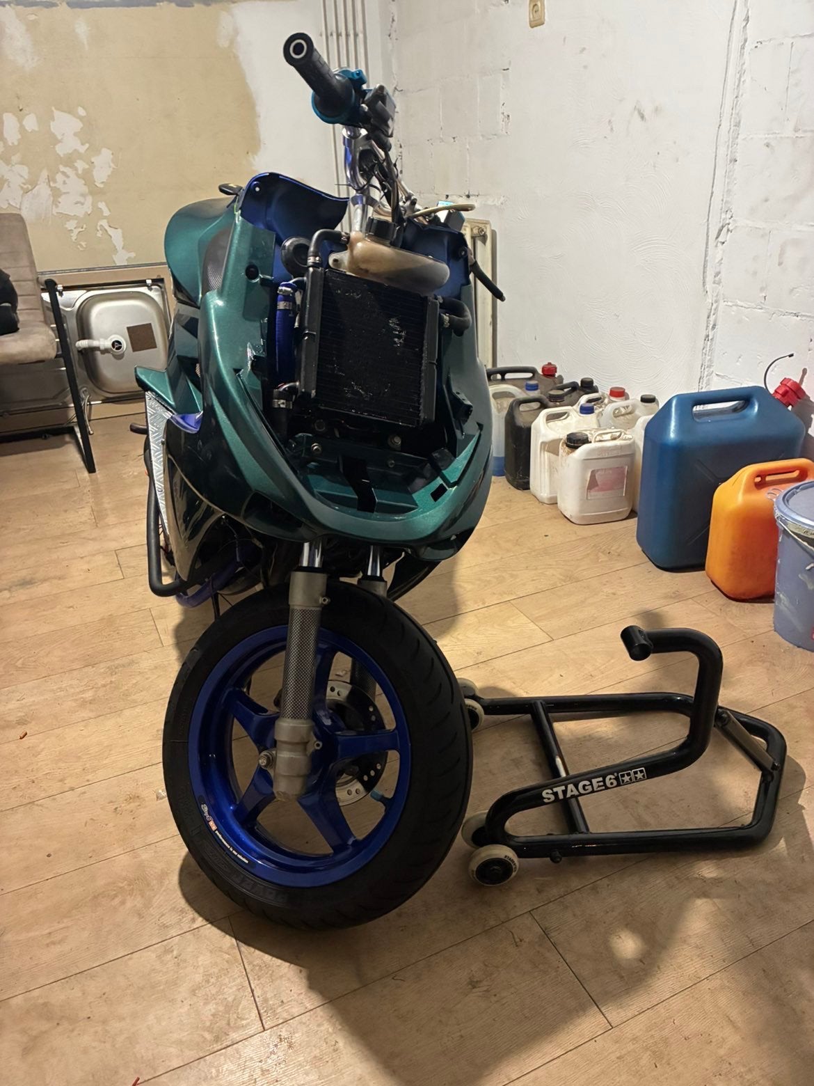 Aerox 70cc LC START NIET!!!, Ophalen, Gebruikt