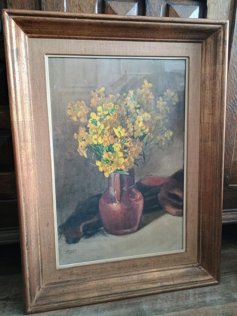 Peinture d'Arthur Théo Dirkx (1896-1967), Enlèvement