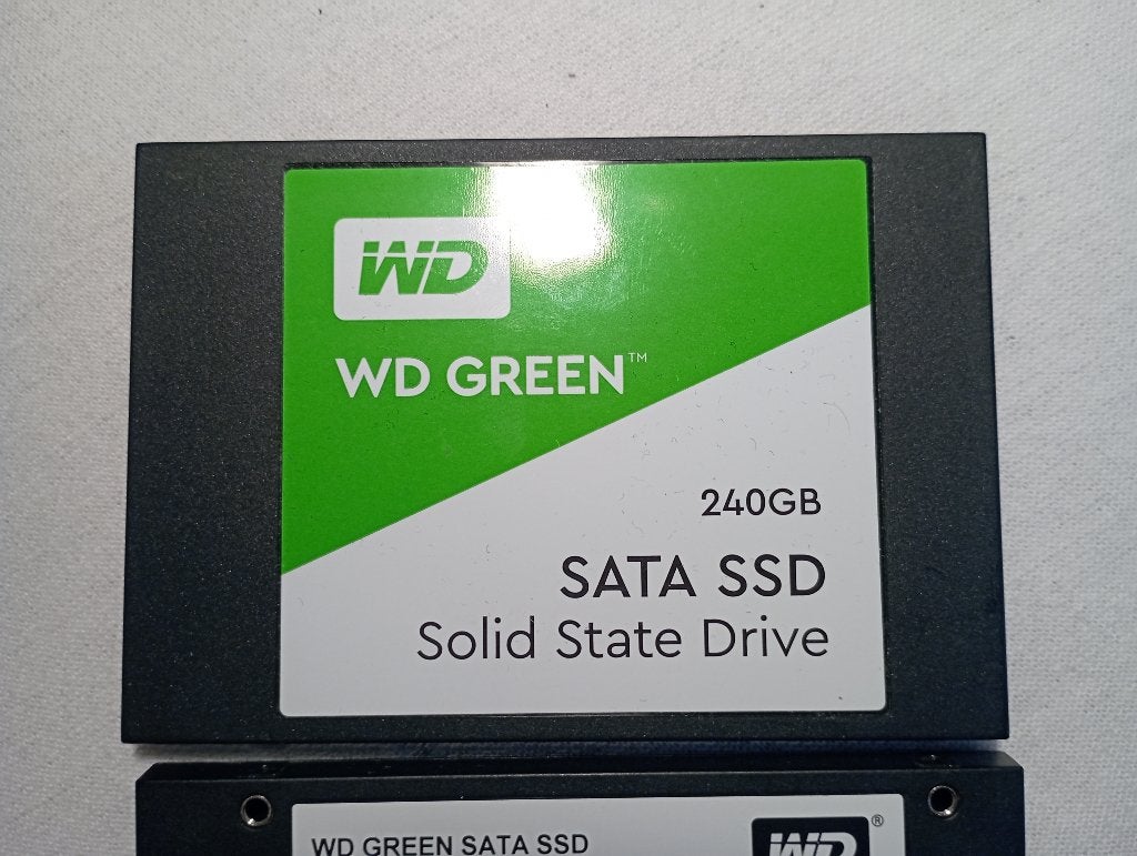240GB SATA SSD WD Green WDS240G2 2.5inch x5, Computers en Software, Harde schijven, Ophalen, Intern, Western Digital (WD), Zo goed als nieuw