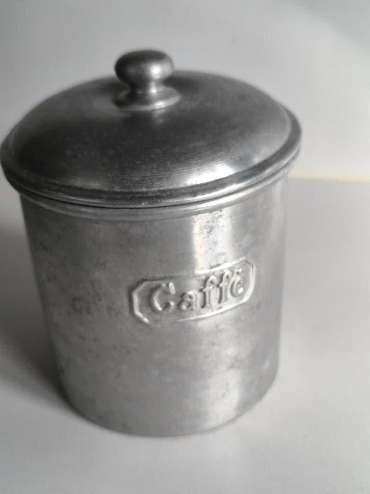 Vintage aluminium koffiebus, Ophalen of Verzenden