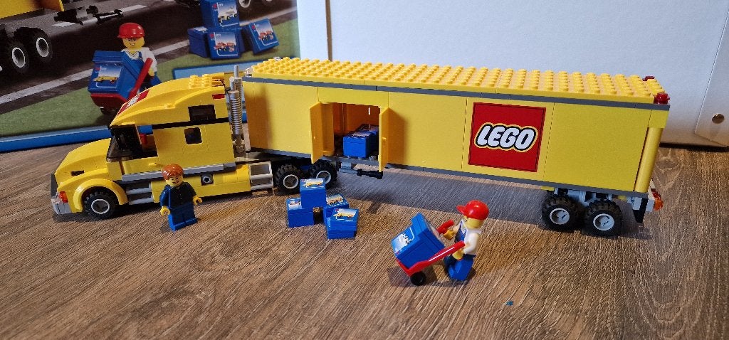Lego City 3221 - Truck - Compleet met doos en handleiding, City, Enlèvement ou Envoi, Lego, Ensemble complet