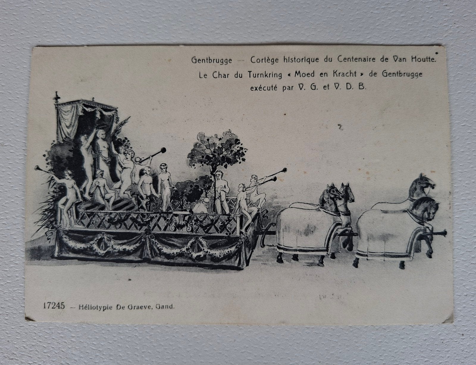 postkaart, Verzamelen, Ophalen of Verzenden, 1940 tot 1960, Zo goed als nieuw, Prent