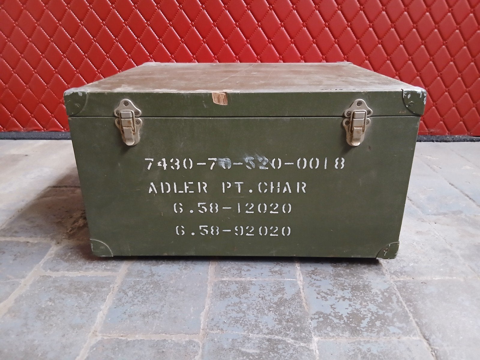 Militaire Caisse de transport logistique, 50 à 100 cm, Enlèvement, Utilisé, 5 – 50