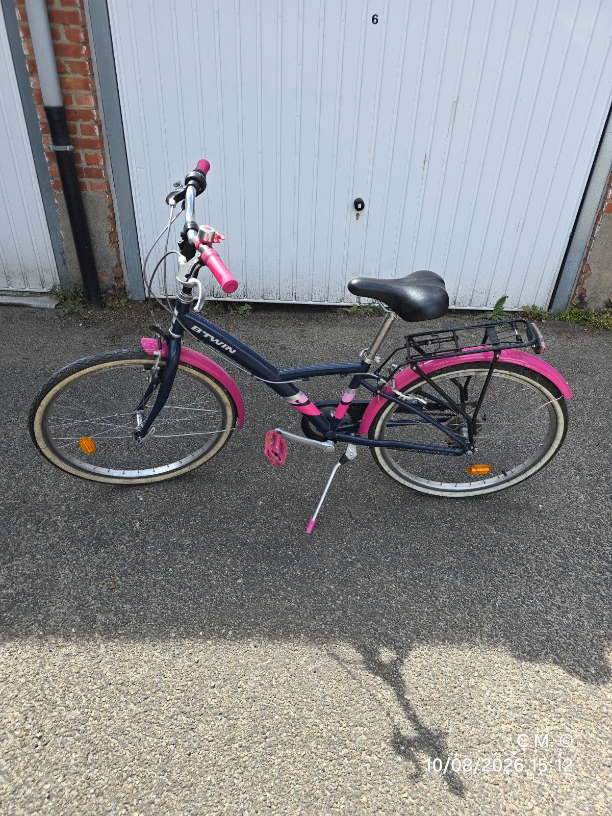 meisje fiets 24", Enlèvement
