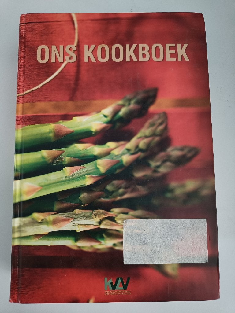 Ons kookboek, Hoofdgerechten, Ophalen of Verzenden, Zo goed als nieuw, Ferm / KVLV