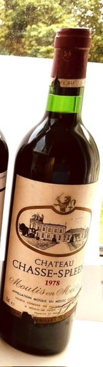 1978 Château Chasse Spleen, Bordeaux, Moulis-en-Médoc, Ophalen, Frankrijk, Zo goed als nieuw, Rode wijn