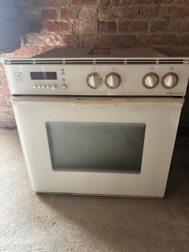 Inbouw Oven/microgolf 2in1 Electrolux, Ophalen, Zo goed als nieuw, Grill, Inbouw