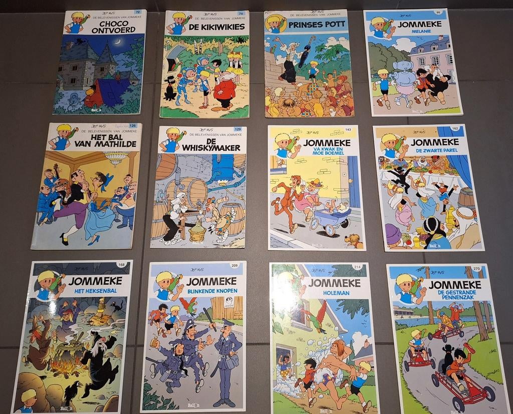 Jommeke strips, Enlèvement