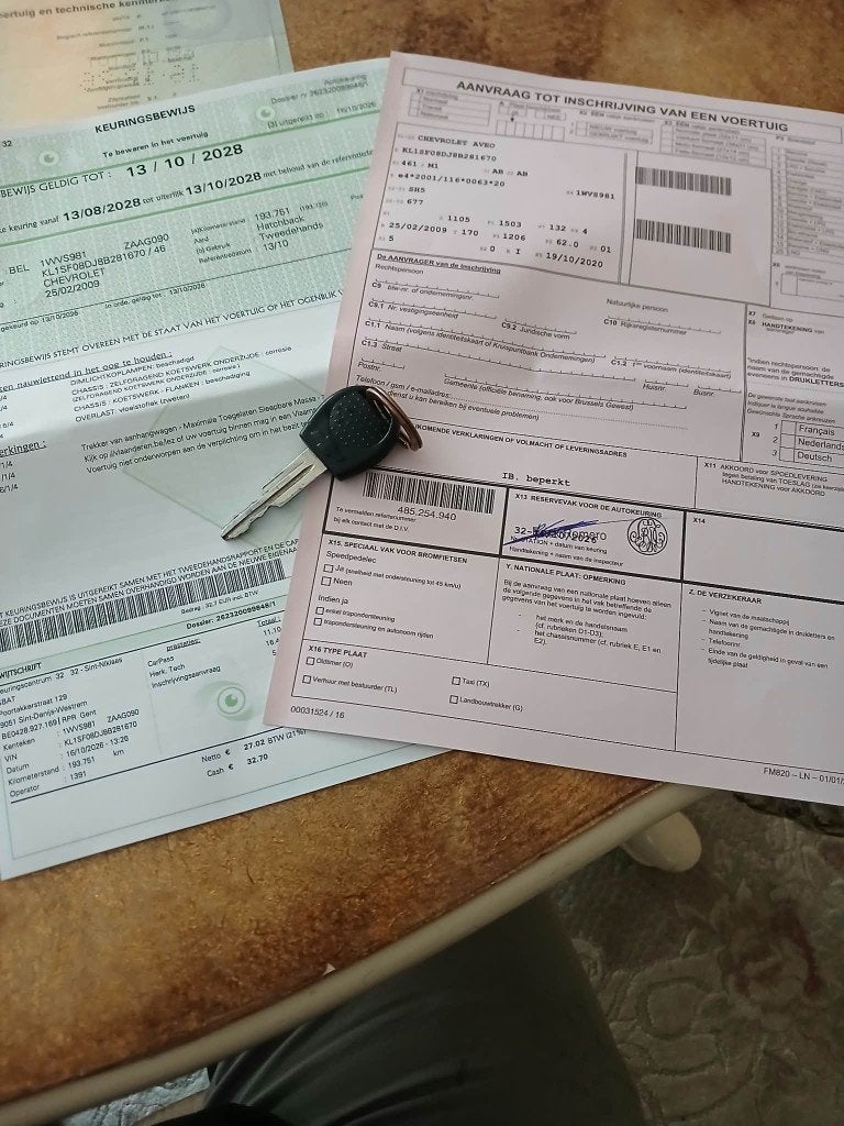 Chervolet aveo, Auto's, Radio, Stof, Blauw, Handgeschakeld