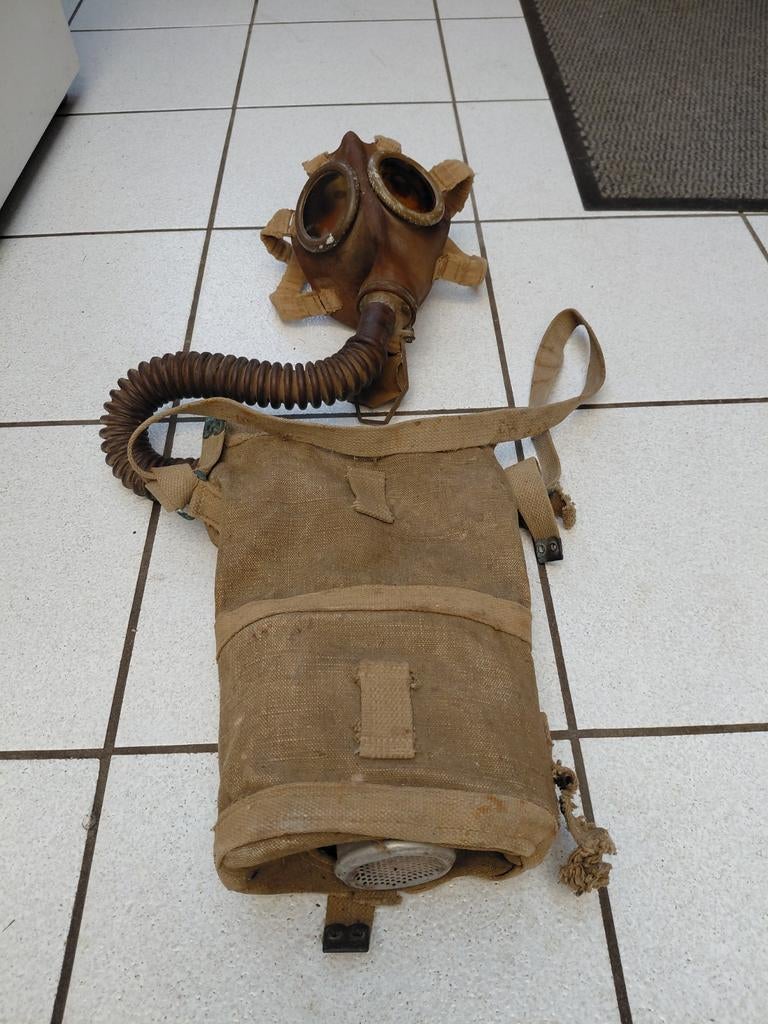 Gasmasker 2de wereldoorlog, Verzamelen, Militaria | Tweede Wereldoorlog, Ophalen