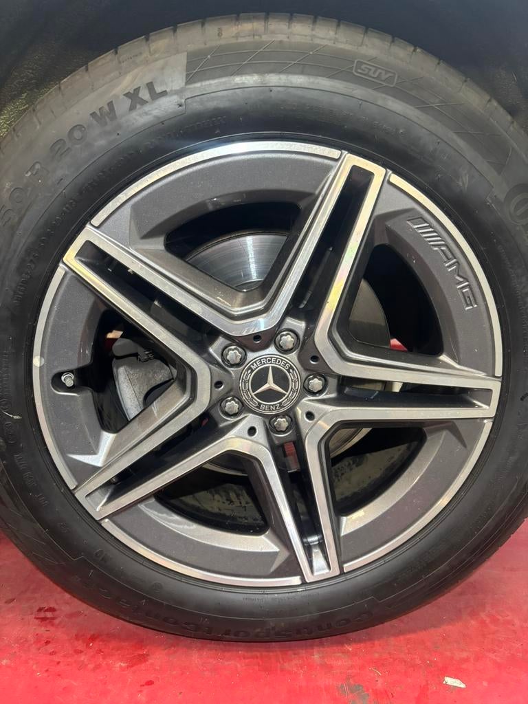 Mercedes GLE AMG velgen 20 inch + nieuwe banden, Enlèvement, 20 pouces, Pneu(s)