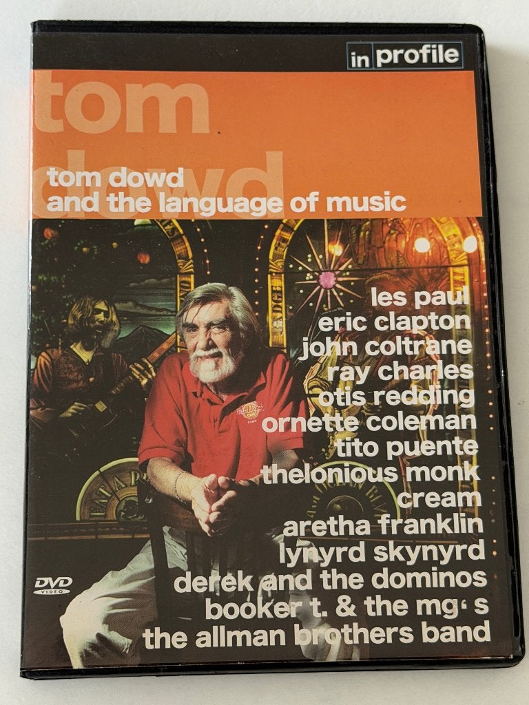 Tom Dowd – Tom Dowd And The Language Of Music (DVD) Import, Import, Engels, Ophalen of Verzenden, Gebruikt
