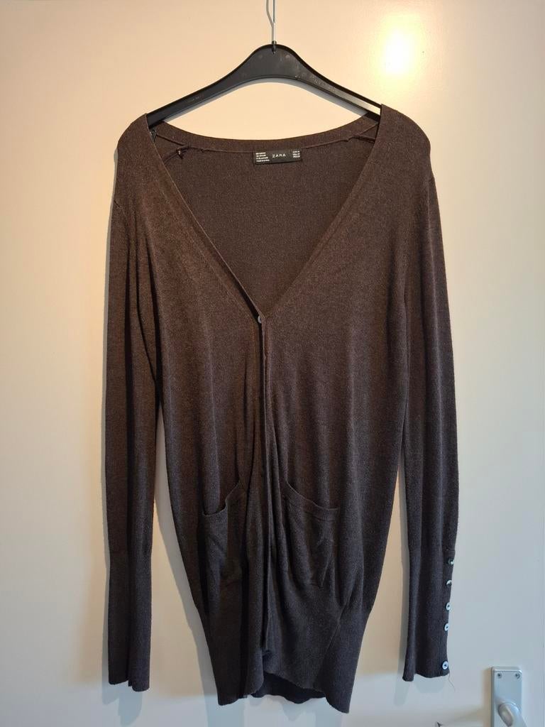 Cardigan, H&M, Ophalen, Zo goed als nieuw, Bruin
