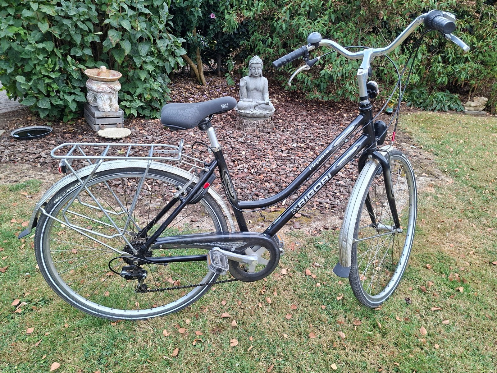 damesfiets Krigori - 7 vitessen - nieuw zadel en bandenv, Fietsen en Brommers, Ophalen, Gebruikt, Overige merken, (Extra) lage instap