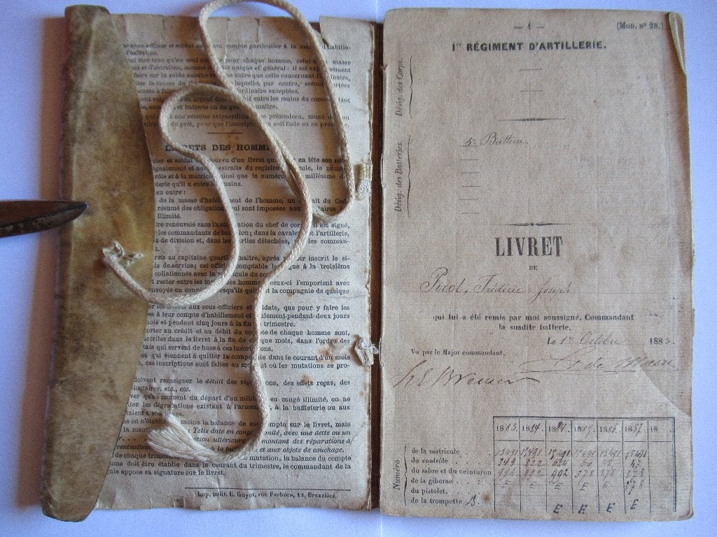 ABL - Artillerie - Papierafval, Verzamelen, Militaria | Algemeen, Landmacht, Overige typen, Ophalen of Verzenden