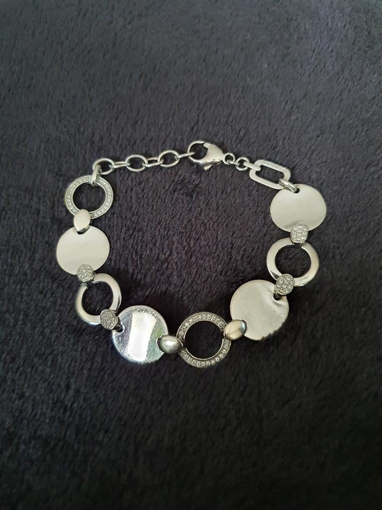 Zilveren armband van Nona, Ophalen of Verzenden, Gebruikt, Zilver, Zilver