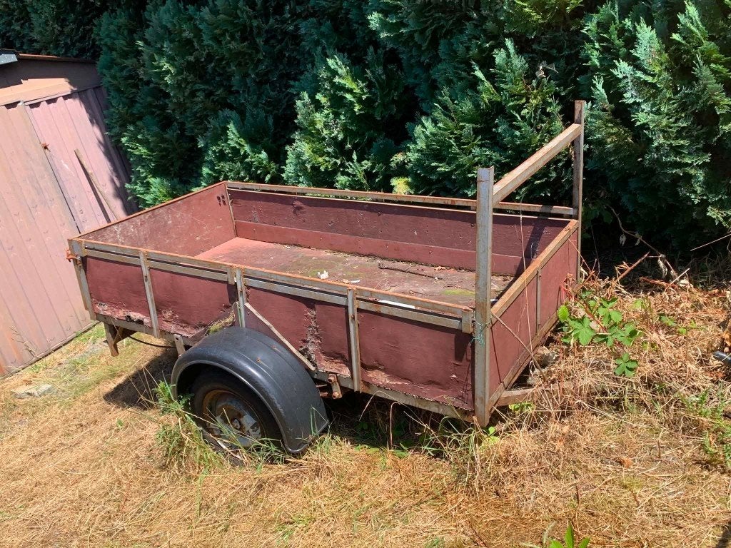 Aanhangwagen, Auto diversen, Aanhangers en Bagagewagens, Ophalen, Gebruikt
