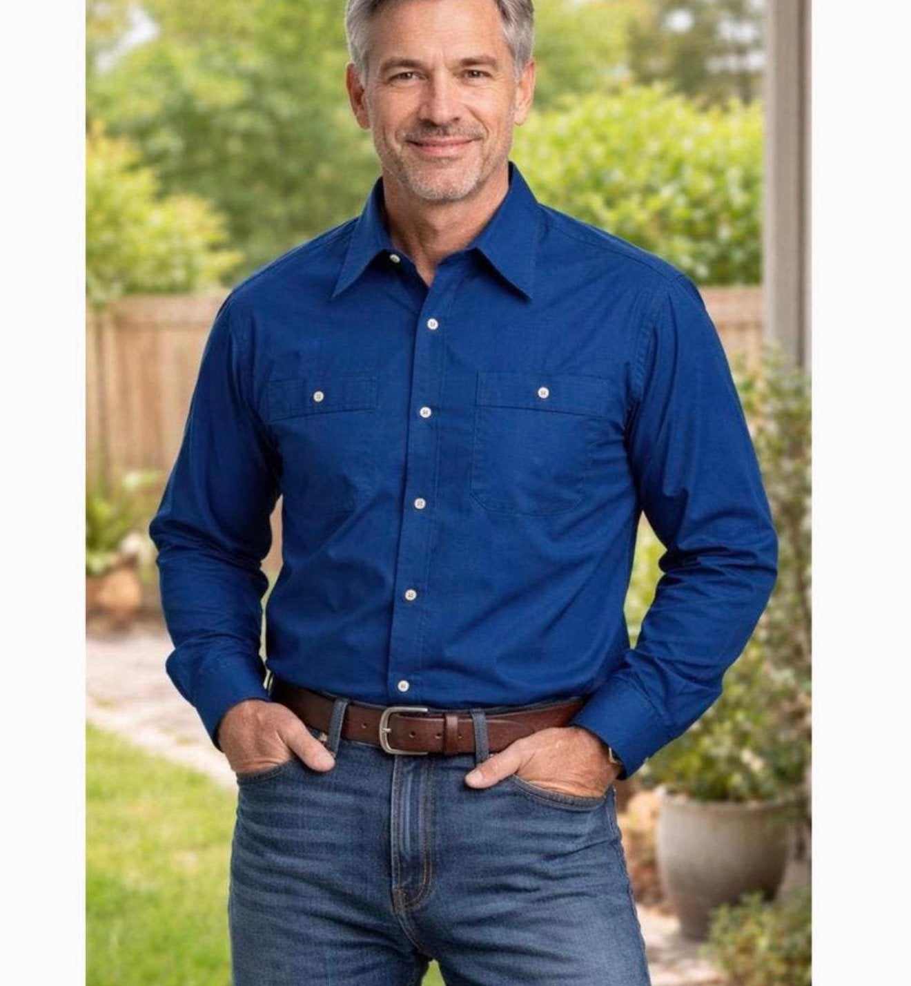 Chemise vintage St Michael pour homme 42 bleu foncé neuve, Vêtements | Hommes, Chemises, Enlèvement ou Envoi, Neuf, Bleu, Tour de cou 41/42 (L)