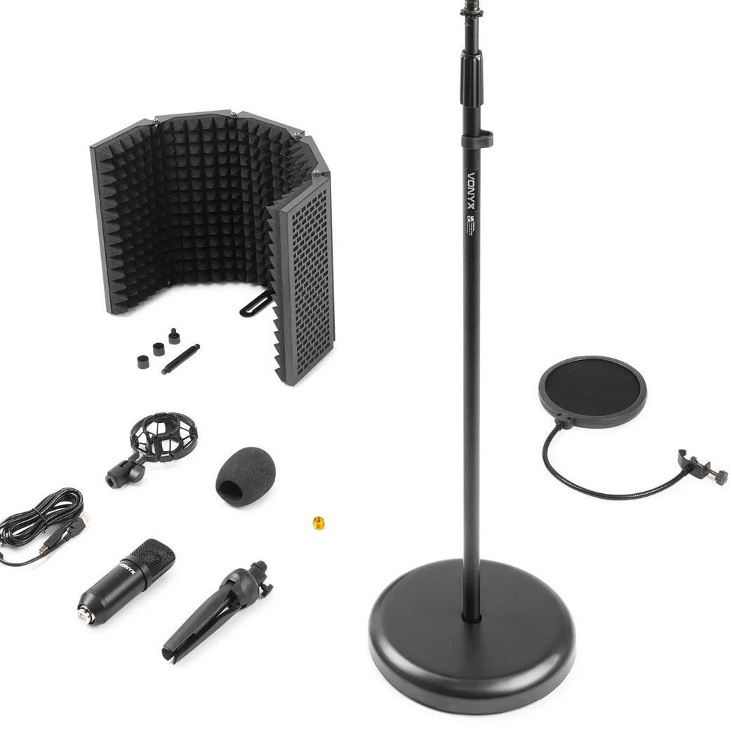 Vonyx USB zang microfoon set, Ophalen, Zo goed als nieuw
