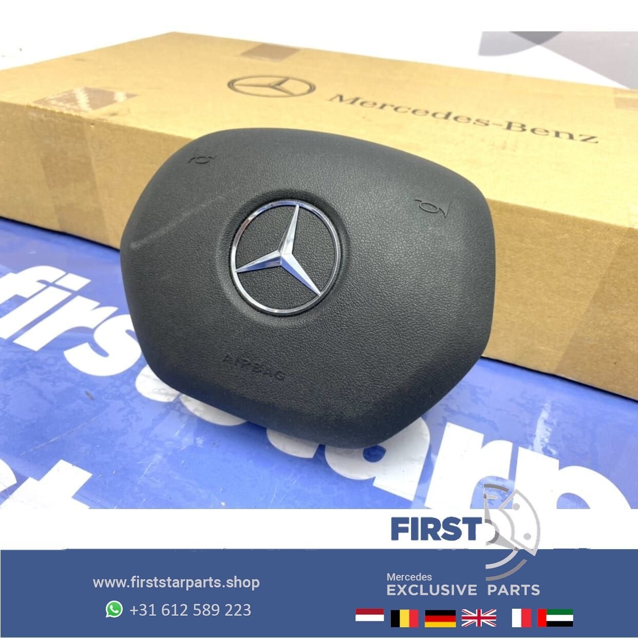 W246 W166 X166 B ML GL GLE GLS Klasse STUURAIRBAG origineel, Gebruikt, -, Ophalen of Verzenden, -
