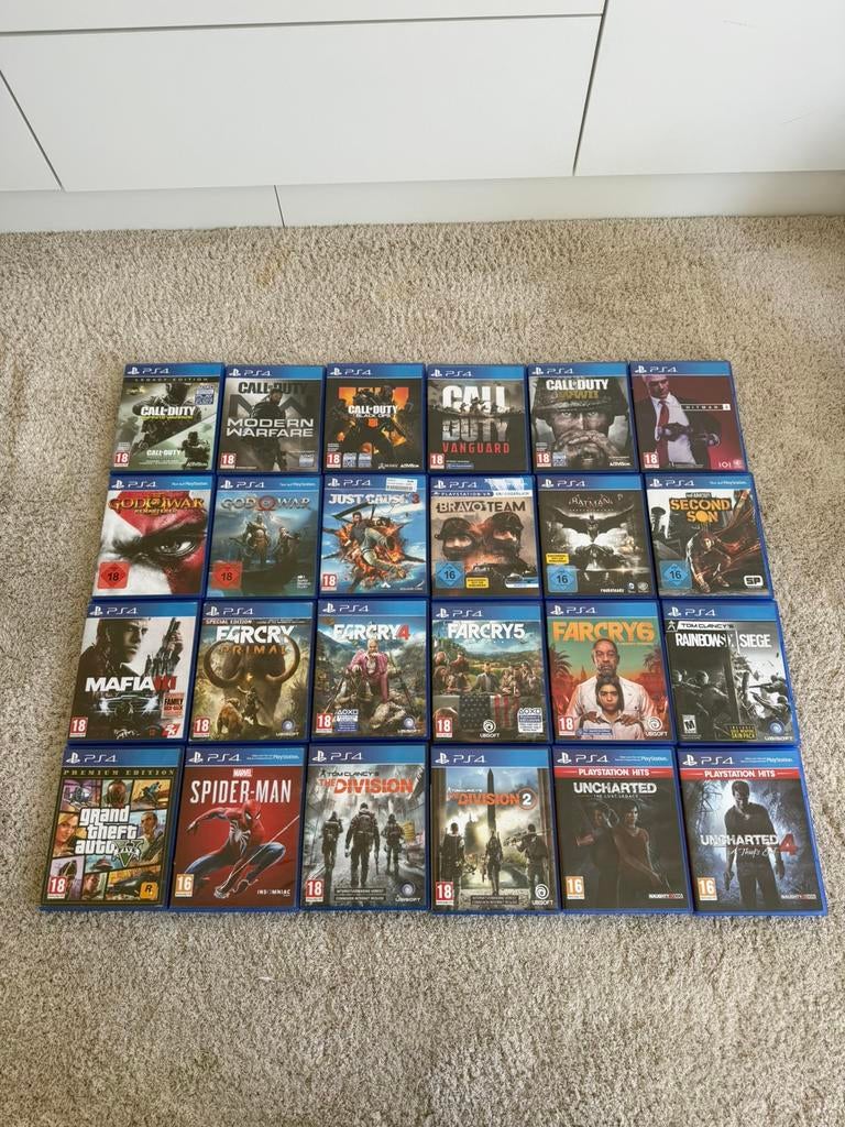 Ps4- Ps5 Games, Enlèvement, Comme neuf