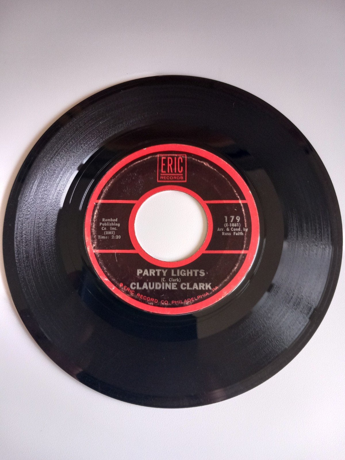 CLAUDINE CLARK. R&B 60S USA 45T
