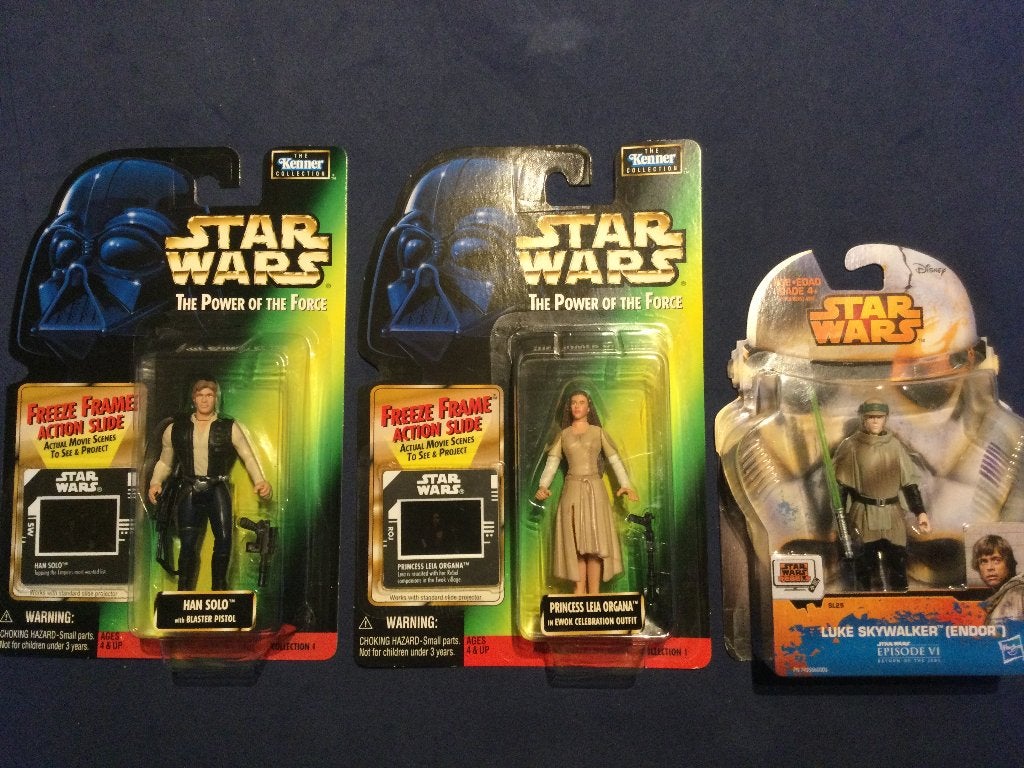 Star Wars - Han, Leia & Luke, Enlèvement ou Envoi, Comme neuf, Figurine