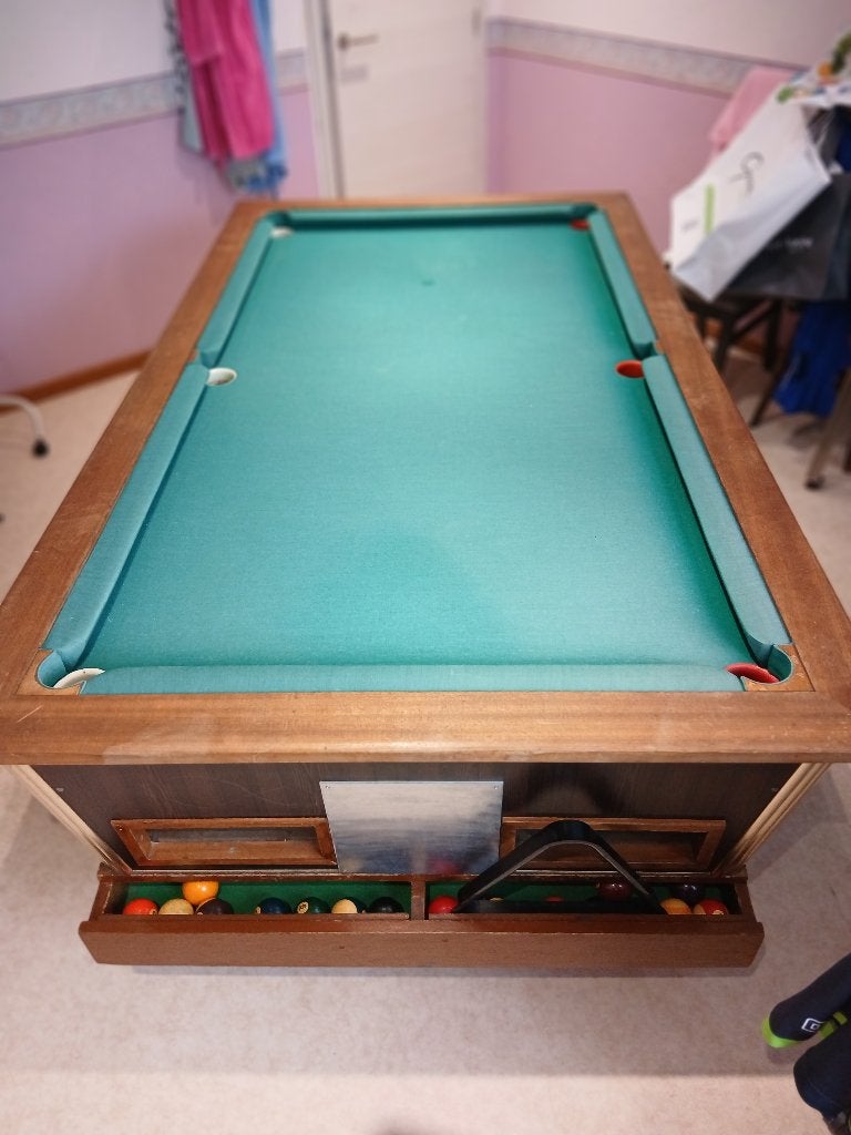 Billard Américain, Ophalen, Gebruikt