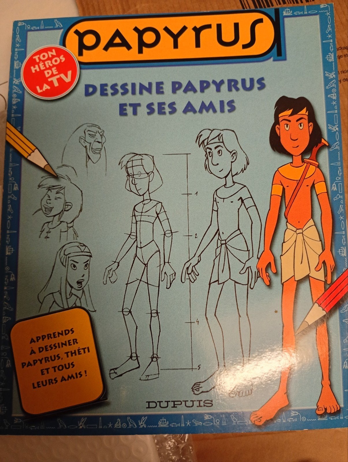 Apprendre à dessiner Papyrus et ses amis, Enlèvement