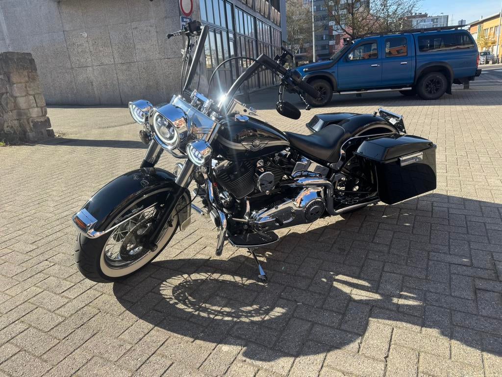 Harley-Davidson Softail Heritage 100e verjaardag 2003, Motoren, 2 cilinders, Occasion, Particulier, Handgeschakeld