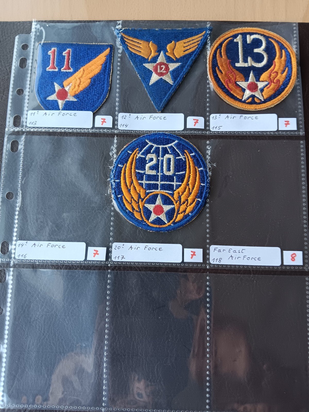 us ww2 patches, Enlèvement ou Envoi