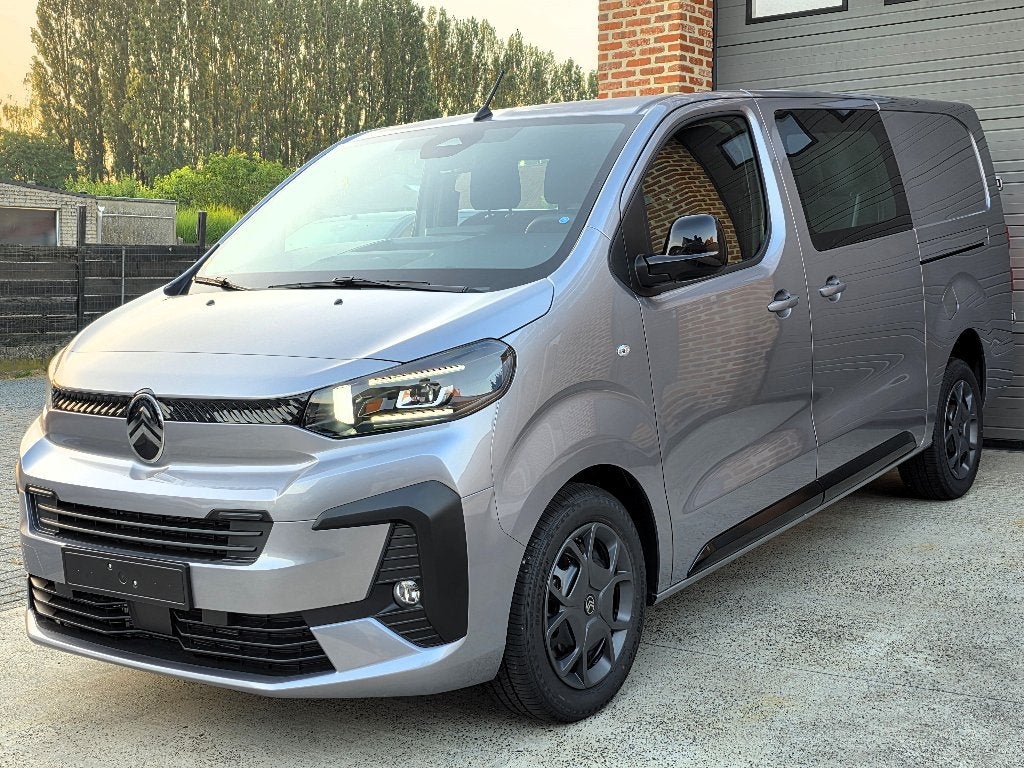 Citroën Jumpy Dub Cab 6Zits NIEUW 0KM 2026 - 180PK Automaat, Auto's, Stof, Citroën, Bedrijf, Diesel
