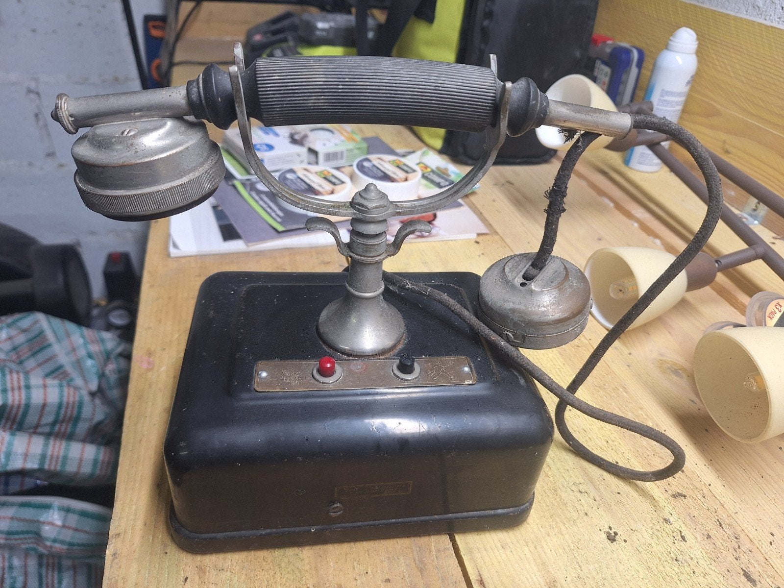 ancien téléphone ️, Ophalen