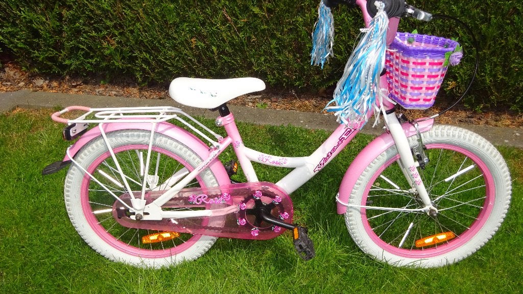 MEISJESFIETS VOLARE 18 INCH, Fietsen en Brommers, Ophalen, Terugtraprem, Volare, 18 inch