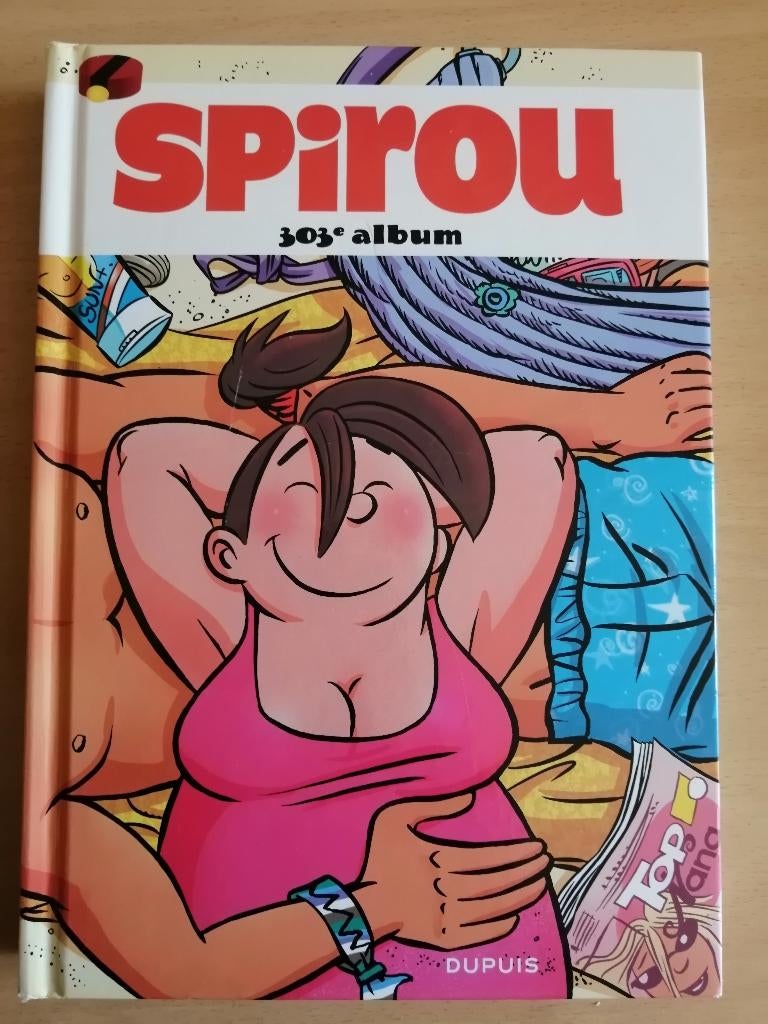 Recueil Spirou 303ème album du journal, Une BD, Enlèvement ou Envoi