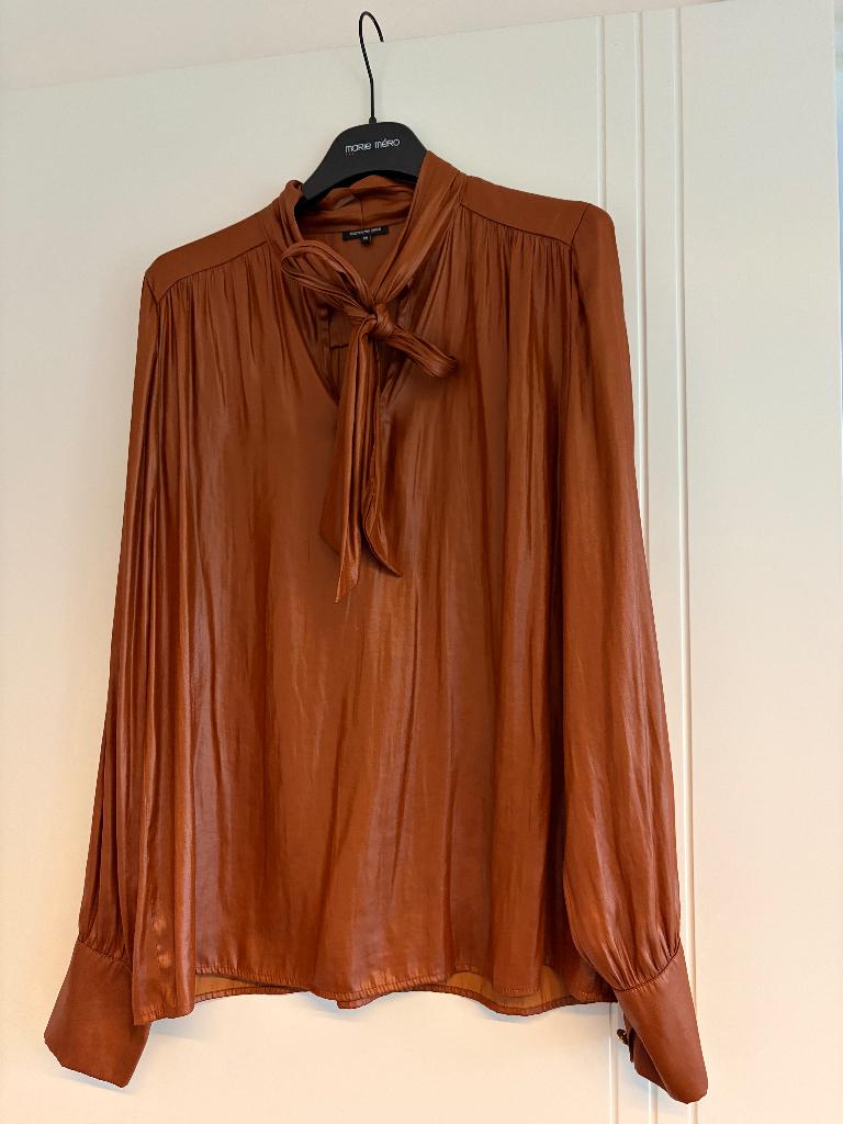 Caroline Biss bloesje, Kleding | Dames, Blouses en Tunieken, Maat 38/40 (M), Bruin, Ophalen of Verzenden, Zo goed als nieuw