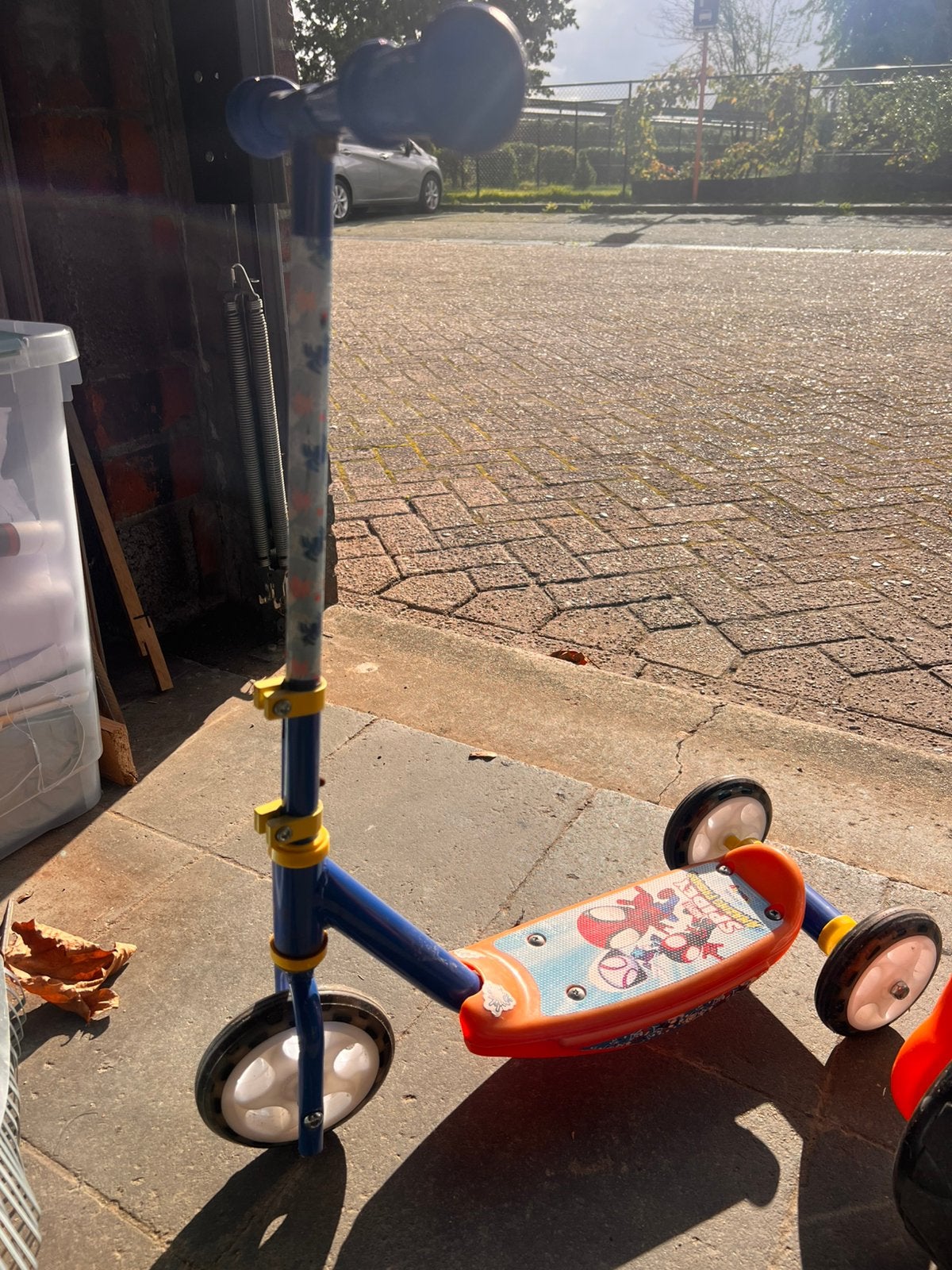 Kinder stepke, Fietsen en Brommers, Ophalen, Zo goed als nieuw