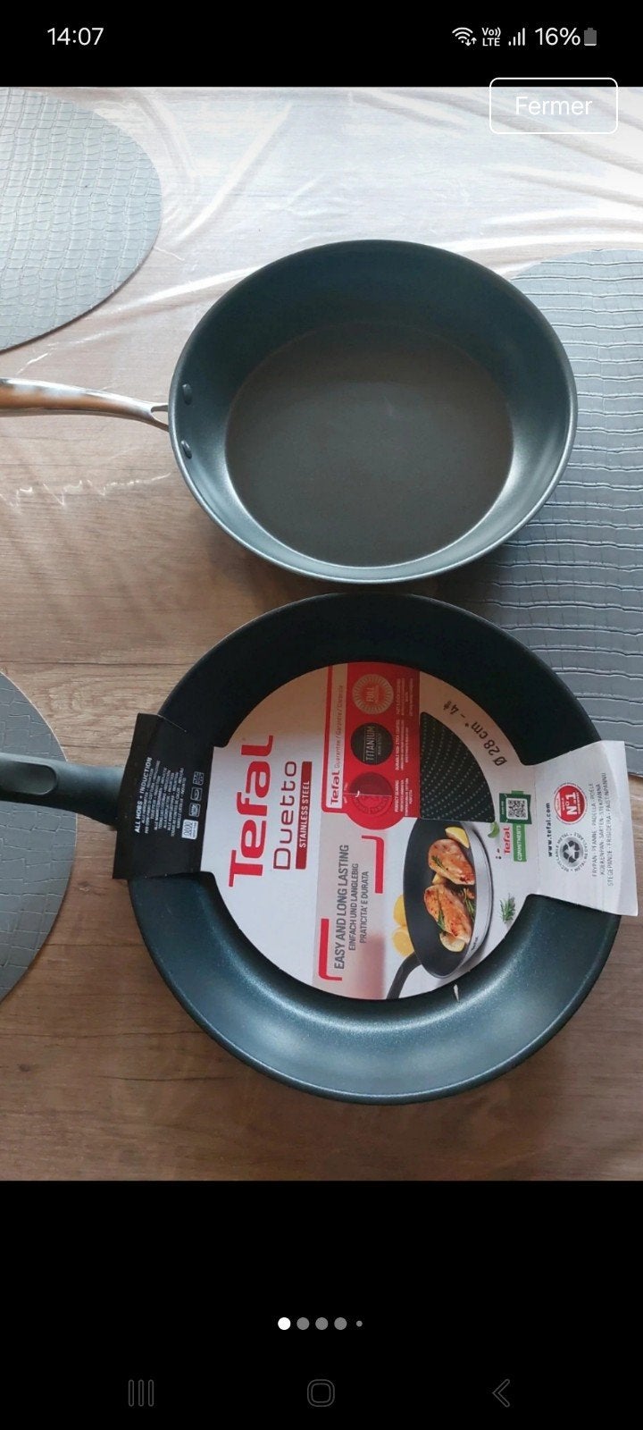 2 poêles nouvelle dont une tefal, Maison & Meubles, Enlèvement, Tefal