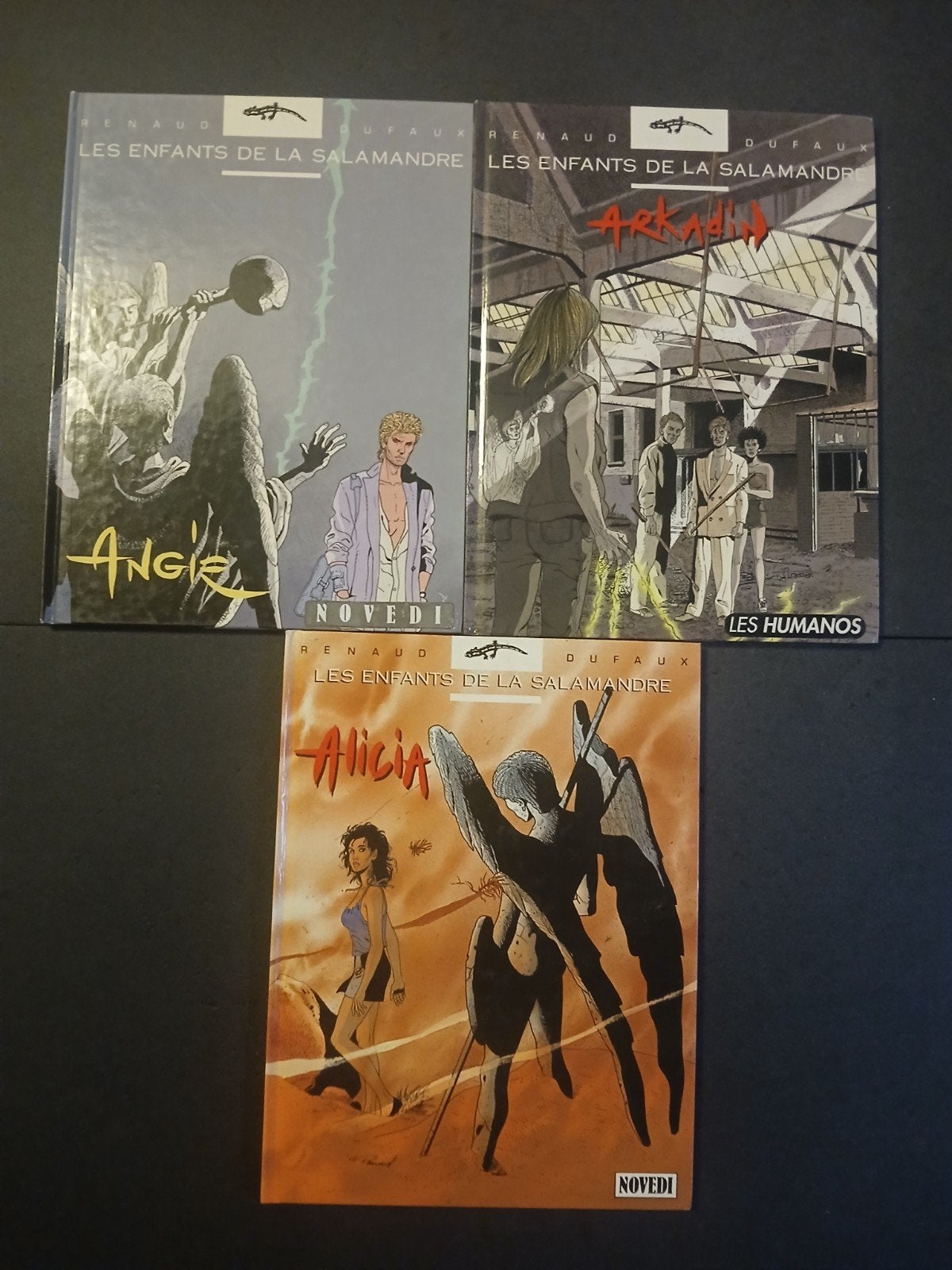 Lot de 3 bd les enfants de la salamandre 1 à 3(série complèt, Enlèvement ou Envoi