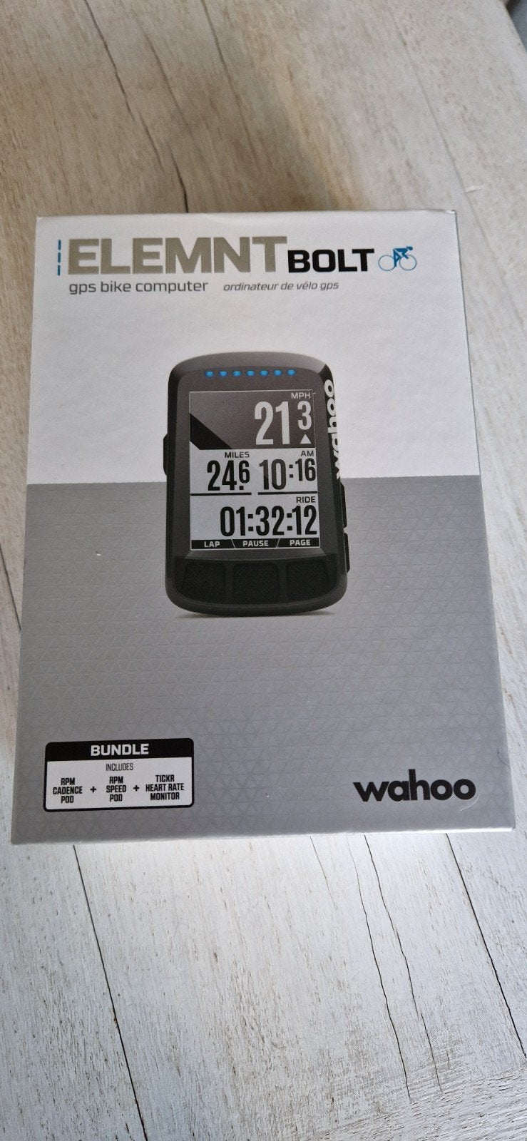 elemnt Bolt wahoo, Ophalen, Gebruikt, Overige typen