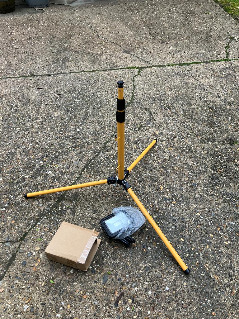 statief met lamp, Doe-het-zelf en Bouw, Ophalen, Minder dan 50 watt, Lamp, Nieuw