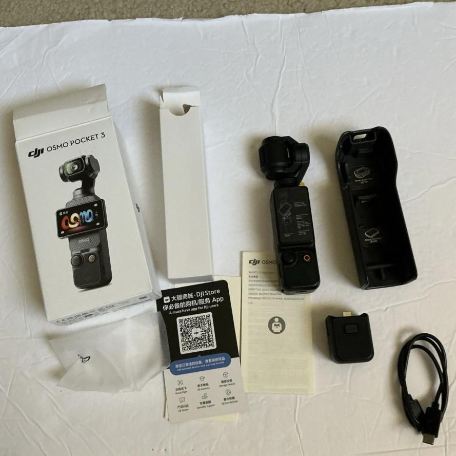 DJI Osmo Pocket 3, vlogcamera met 1″ CMOS en 4K/120fps, Ophalen of Verzenden, Nieuw, Overige merken